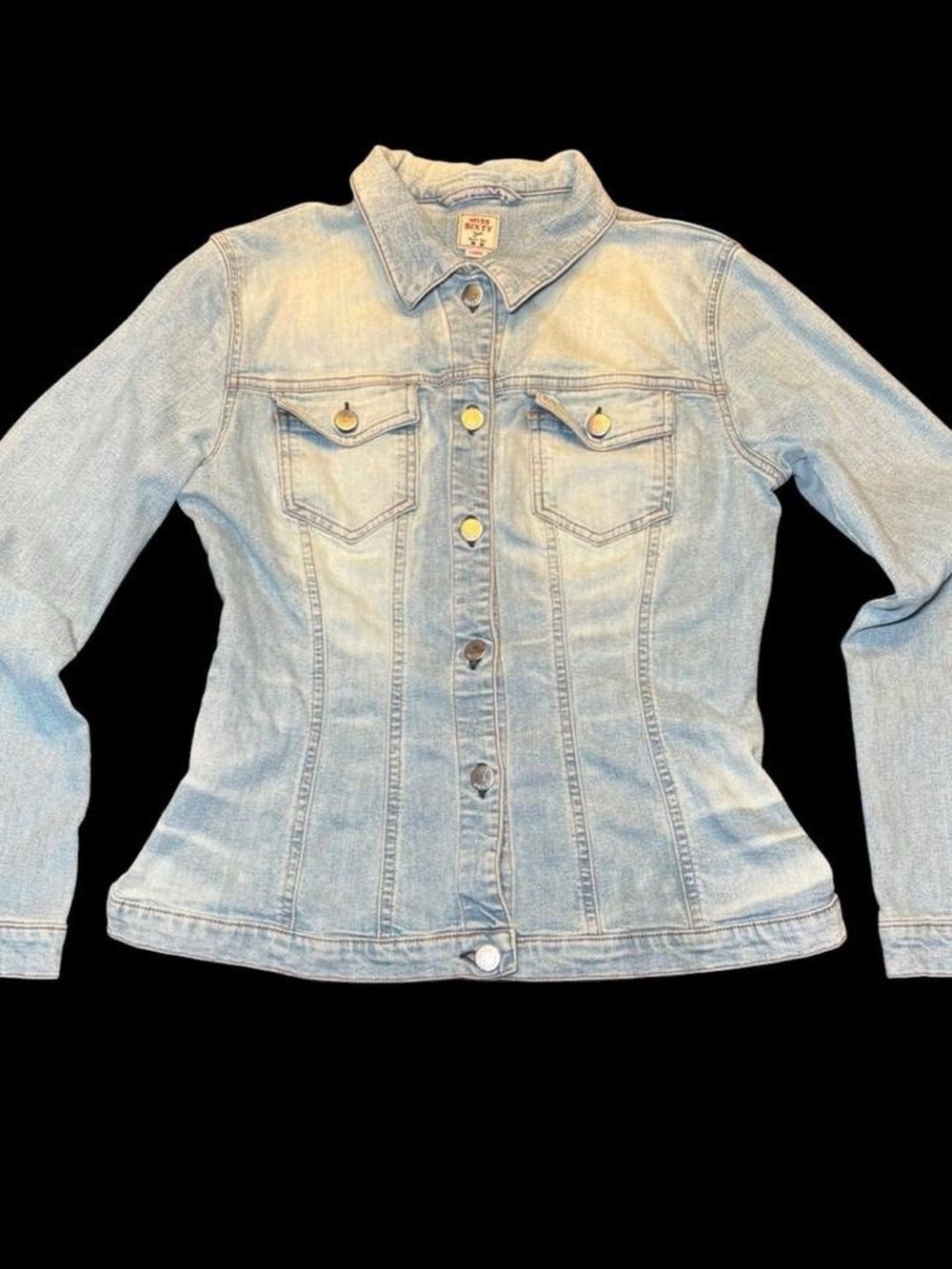 Miss Sixty Light Wash Denim Jacket - Women